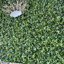 Faux Grass Wall
