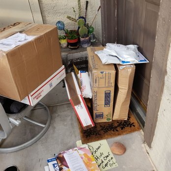 US Post Office - As you can see how these packages are piled up. My grandmother couldn't get out of the door safely. - Post Offices Near Me - Fountain Hills, Arizona US Post Office - As you can see how these packages are piled up. My grandmother couldn't get out of the door safely. - Post Offices Near Me - Fountain Hills, Arizona