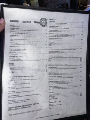 Menu photo 2 Norwind's Brooklyn, NY