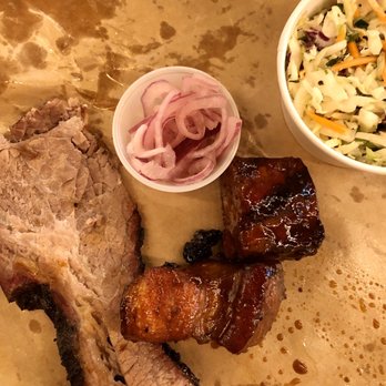 Blu's Barbeque & BBQ Catering - Brisket and Pork Belly Burnt Ends + Coleslaw - Barbeque Near Me - Dallas, Texas Blu's Barbeque & BBQ Catering - Brisket and Pork Belly Burnt Ends + Coleslaw - Barbeque Near Me - Dallas, Texas