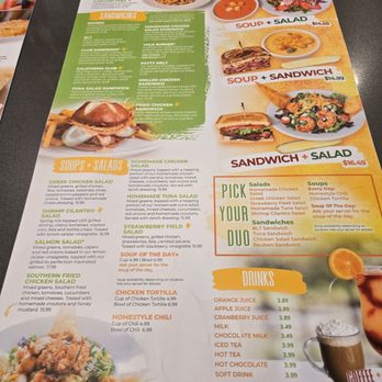 The Toasted Yolk Cafe - Brunch to Lunch Menu - Breakfast & Brunch Near Me - Danville, Virginia