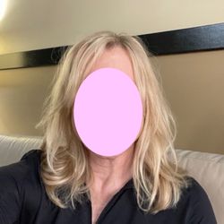 Crystal's By The Sea - I came into the salon nice and blonde.
