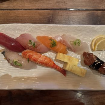 EBESU Robata & Sushi - Nigiri assortment - Sushi Bars Near Me - Plano, Texas EBESU Robata & Sushi - Nigiri assortment - Sushi Bars Near Me - Plano, Texas