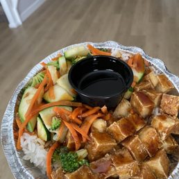 Tofu rice bowl Tofu rice bowl