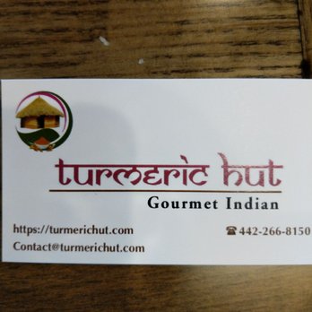 Turmeric Hut - Indian Restaurant - This is their business card - Indian Near Me - Oceanside, California Turmeric Hut - Indian Restaurant - This is their business card - Indian Near Me - Oceanside, California