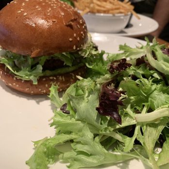 Maplewood Kitchen and Bar - Veggie burger with side salad - Breakfast & Brunch Near Me - Cincinnati, Ohio