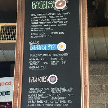 Copper Star Coffee - Bagel menu - Coffee & Tea Near Me - Phoenix, Arizona