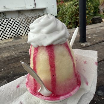 Rainbow Shave Ice Kauai - Couldn't get enough of this!! Way better than the other one... - Shaved Ice Near Me - Lihue, Hawaii