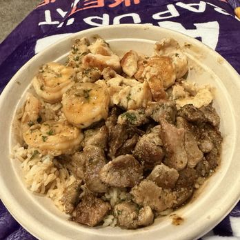 SakuraGo - Pick 3 Rice Bowl with Steak, Hibachi Chicken, and Shrimp. - Fast Food Near Me - Germantown, Maryland