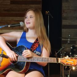 Weatherford Music Academy - One of our students in an artist development session
