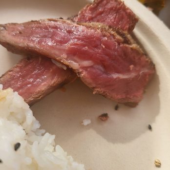 Barefoot Beach Cafe - Rare Steak melted in my son's mouth!! - Breakfast & Brunch Near Me - Honolulu, Hawaii Barefoot Beach Cafe - Rare Steak melted in my son's mouth!! - Breakfast & Brunch Near Me - Honolulu, Hawaii