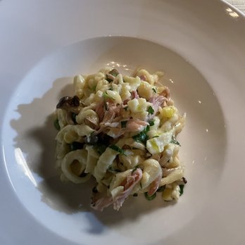 Naschmarkt - Campbell - Spatzle with Smoked Chicken - Austrian Near Me - Campbell, California Naschmarkt - Campbell - Spatzle with Smoked Chicken - Austrian Near Me - Campbell, California