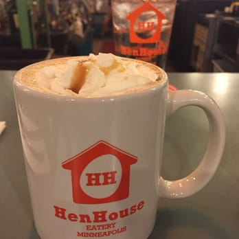 Hen House Eatery - Turtle Carmel Latte - Breakfast & Brunch Near Me - Minneapolis, Minnesota