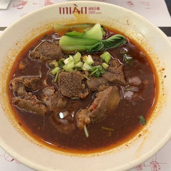 Mian - Spicy Beef Soup noodles - Noodles Near Me - Costa Mesa, California