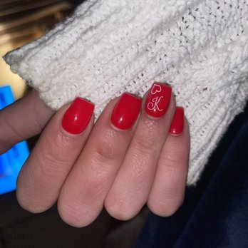 California Nails Design - Right hand Valentine's Day set by Lynn - Nail Salons Near Me - El Cajon, California California Nails Design - Right hand Valentine's Day set by Lynn - Nail Salons Near Me - El Cajon, California