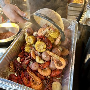 Cave Bar & Grill - Crawfish and shrimp boil - Sports Bars Near Me - Tulsa, Oklahoma