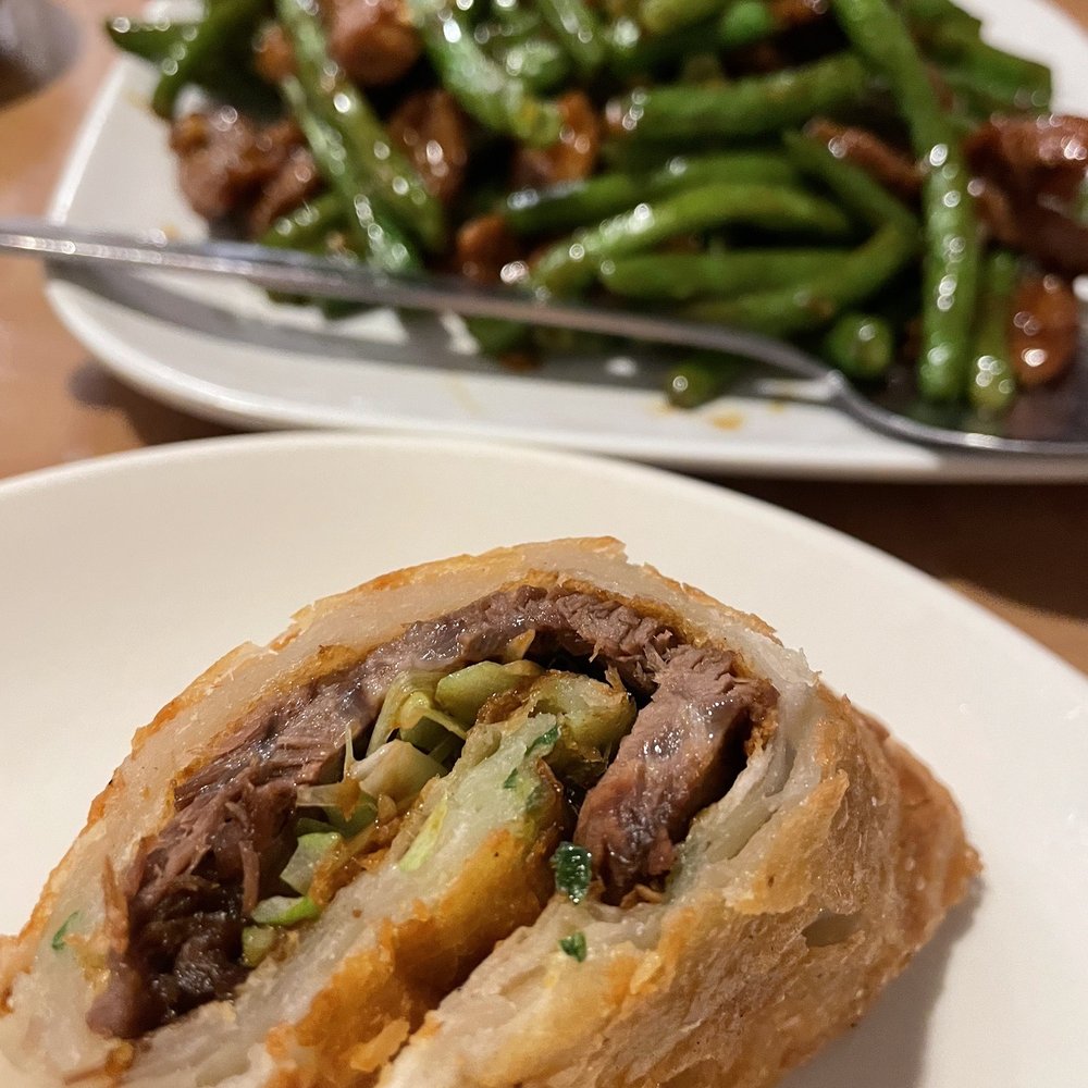 Soup Dumpling Plus - Beef Scallion pancake Beef & String Beans - Shanghainese Near Me - Fort Lee, New Jersey Soup Dumpling Plus - Beef Scallion pancake Beef & String Beans - Shanghainese Near Me - Fort Lee, New Jersey