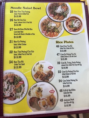 Menu photo 6 Pho Tai Tukwila, WA