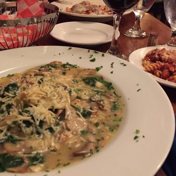 Cariera's Restaurant - Veal with mushrooms and artichokes, topped with asiago cheese - Italian Near Me - Dearborn Heights, Michigan Cariera's Restaurant - Veal with mushrooms and artichokes, topped with asiago cheese - Italian Near Me - Dearborn Heights, Michigan