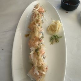 Salmon Ponzu Roll Salmon Ponzu Roll