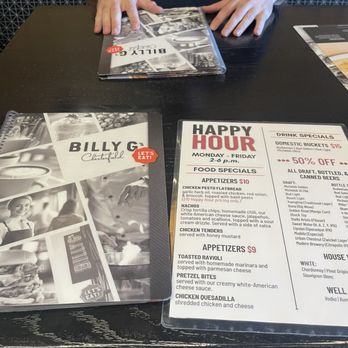Billy G's - Menu - Breakfast & Brunch Near Me - Chesterfield, Missouri