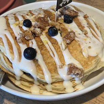Batter Rebellion - Lemon Blueberry Pancakes - Bars Near Me - Redlands, California Batter Rebellion - Lemon Blueberry Pancakes - Bars Near Me - Redlands, California