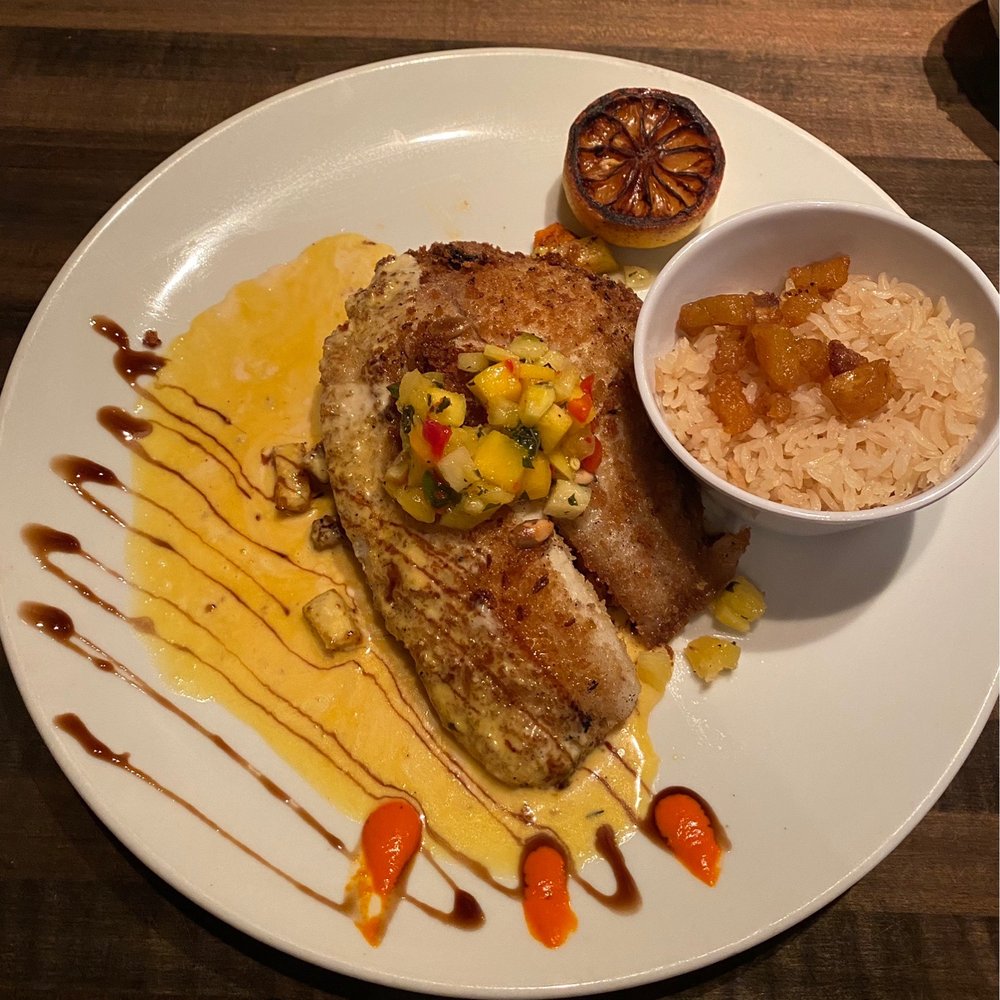 Luna Modern Mexican Kitchen - Pepita Crusted Tilapia - Mexican Near Me - Corona, California Luna Modern Mexican Kitchen - Pepita Crusted Tilapia - Mexican Near Me - Corona, California