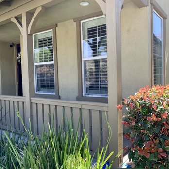 King’s Legacy Construction - Right post replaced and painted; like it never happened. - General Contractors Near Me