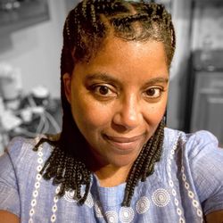 Salon Hairapy - I got my hair braided to my hair length and Kathy did the entire style. I felt so cute. My husband loved it.
