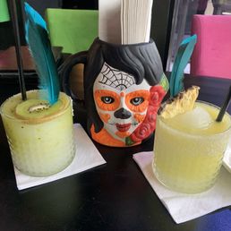 Frozen margaritas!! Yum