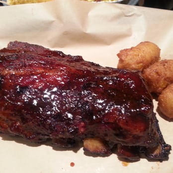 Q-BBQ - Half Slab of Ribs and Q Pups - Barbeque Near Me - Naperville, Illinois Q-BBQ - Half Slab of Ribs and Q Pups - Barbeque Near Me - Naperville, Illinois