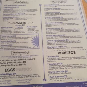 Hacienda Azul - Breakfast & Brunch Near Me - Tucson, Arizona