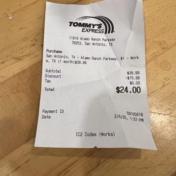 Tommy's Express® Car Wash - It was my first time, I get a 30-day trial of unlimited car washes - Auto Detailing Near Me - San Antonio, Texas