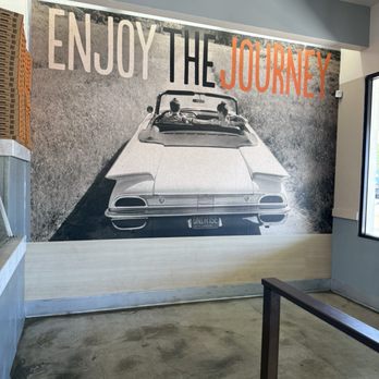 Blaze Pizza - Where the line starts cool mural - Salad Near Me - Torrance, California