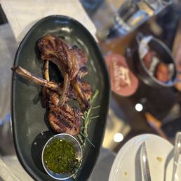 Double Lamb Chops