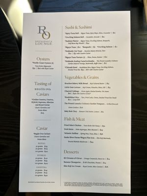 Menu photo 3 RO Restaurant & Lounge Yountville, CA