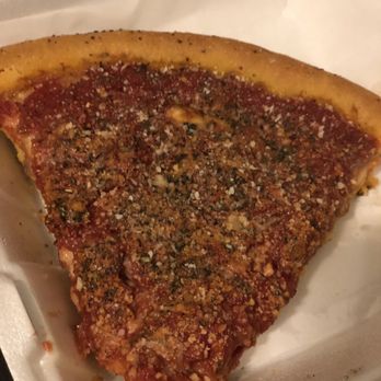 Ricobene's - Deep sausage pizza slice - Italian Near Me - Chicago, Illinois Ricobene's - Deep sausage pizza slice - Italian Near Me - Chicago, Illinois