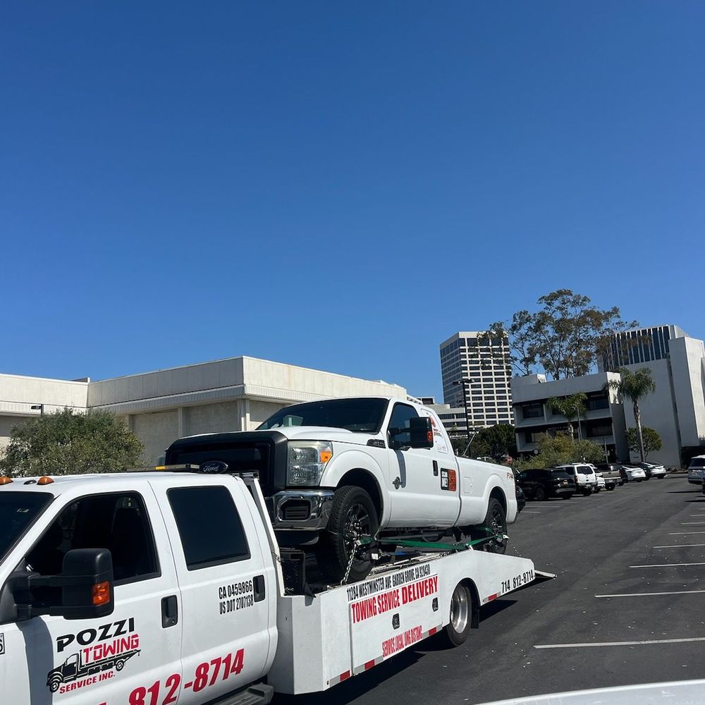Pozzi Towing - 2013 f250 - Towing Near Me - Garden Grove, California