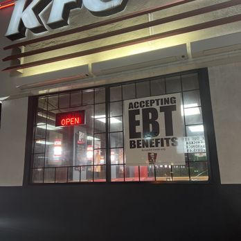 KFC - Advertise that they take ebt, but they only accept "ebt cash benefits." - Fast Food Near Me - Diamond Bar, California