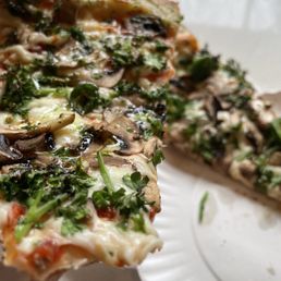 Arrabiata pizza slice from King Slice