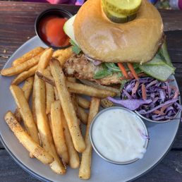 The Leatherman chicken sandwich