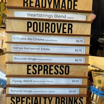 Likewise Coffee - Milwaukee - drink menu - Coffee & Tea Near Me - Milwaukee, Wisconsin