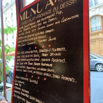 Bistrot Paul Bert - Menu board - Bistros Near Me - Paris, 75 Bistrot Paul Bert - Menu board - Bistros Near Me - Paris, 75