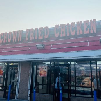 Crown Fried Chicken - the front of the restaurant - Chicken Wings Near Me - Jersey City, New Jersey Crown Fried Chicken - the front of the restaurant - Chicken Wings Near Me - Jersey City, New Jersey