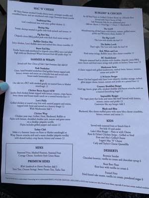 Menu photo 8 Lew's Grill & Bar Kansas City, MO