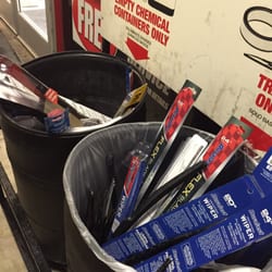 AutoZone Auto Parts - only when it rains!!