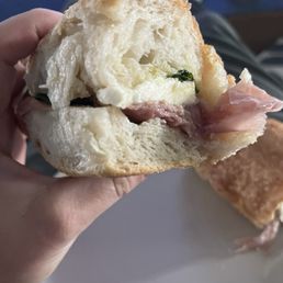 Beautiful prosciutto sandwich Beautiful prosciutto sandwich