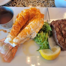 Steak was cooked to perfection. Steak was cooked to perfection.