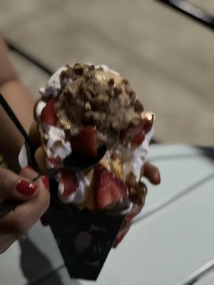 Eiffel Waffle by null