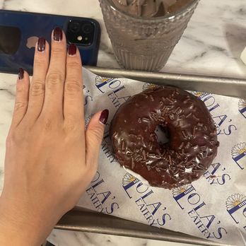 Lola's Eatery - Chocolate glaze donut - Breakfast & Brunch Near Me - Pittsburgh, Pennsylvania